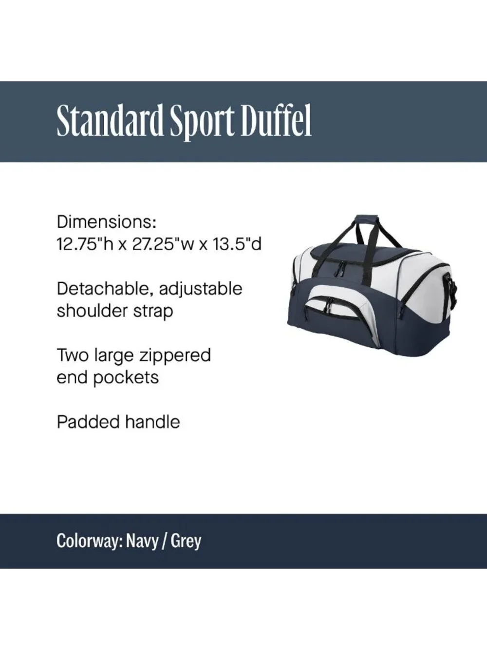 Colorblock Sport Duffel Bag - Stylish, Durable, Perfect for Gym & Travel